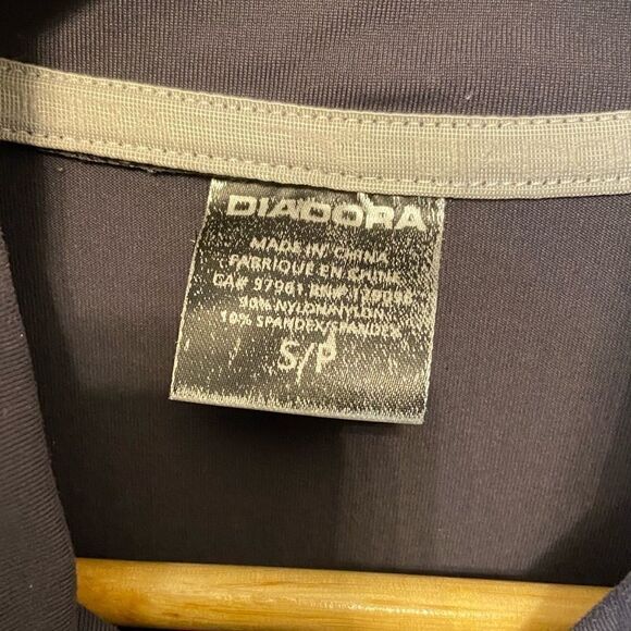 DIADORA Fitted Stretch Zip Up Athletic Jacket S - Picture 5 of 8